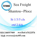Port de Shantou LCL Consolidation à Ploce